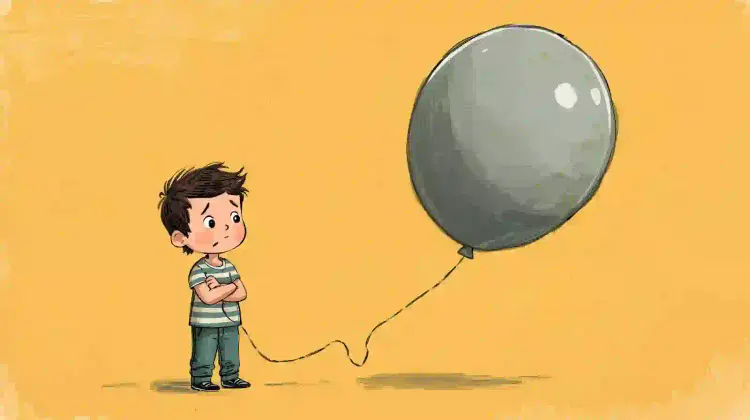 Andrés y el Globo de la Tristeza