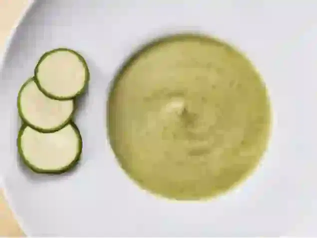 crema fría de calabacín