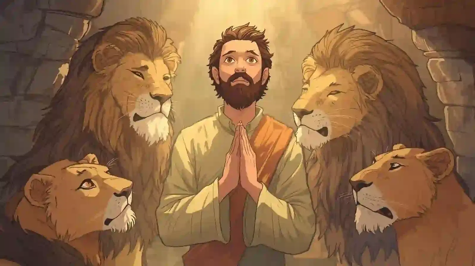 Daniel en el foso de los leones