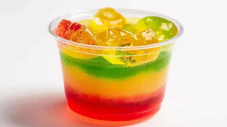 gelatina colorida