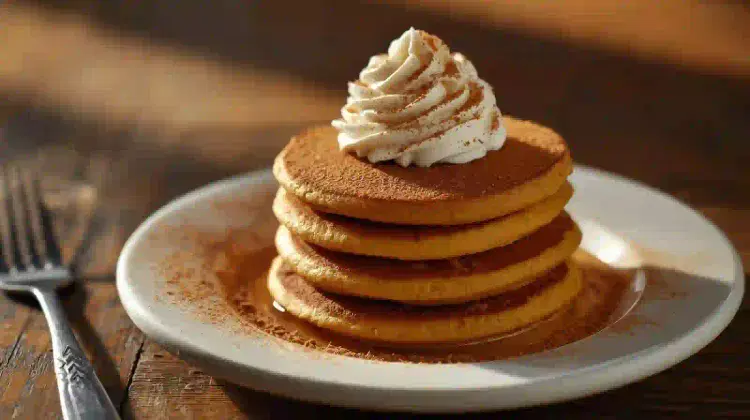 mini panqueques de calabaza