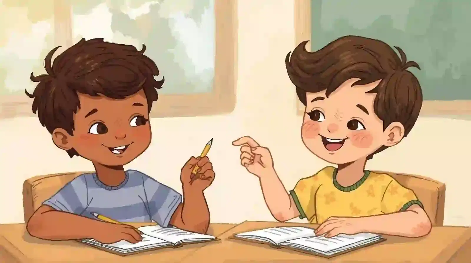 Pablo y el Lápiz Prestado