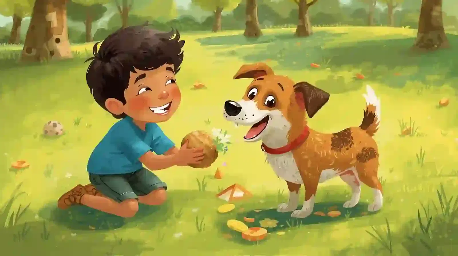 Tomás y el Perrito Hambriento