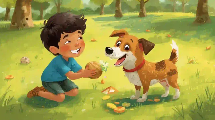 Tomás y el Perrito Hambriento