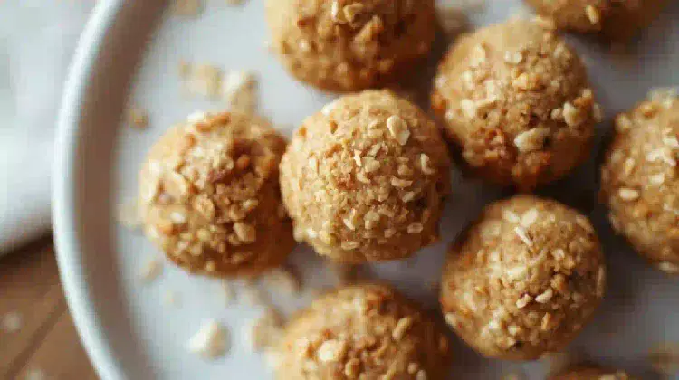 bolitas de avena y plátano