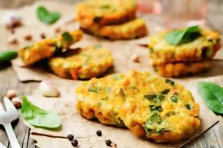 hamburguesas de garbanzos