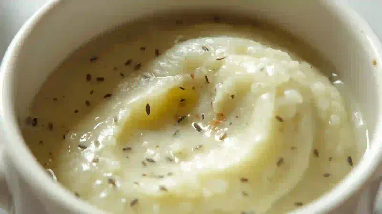 papilla de pera y chía