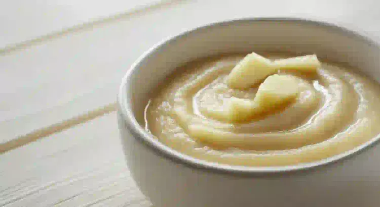 papilla de manzana y pera