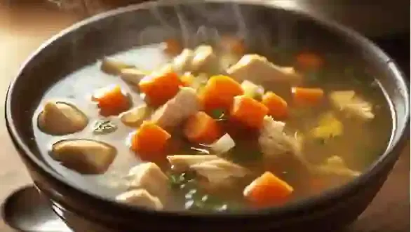 papilla de zanahoria y pollo