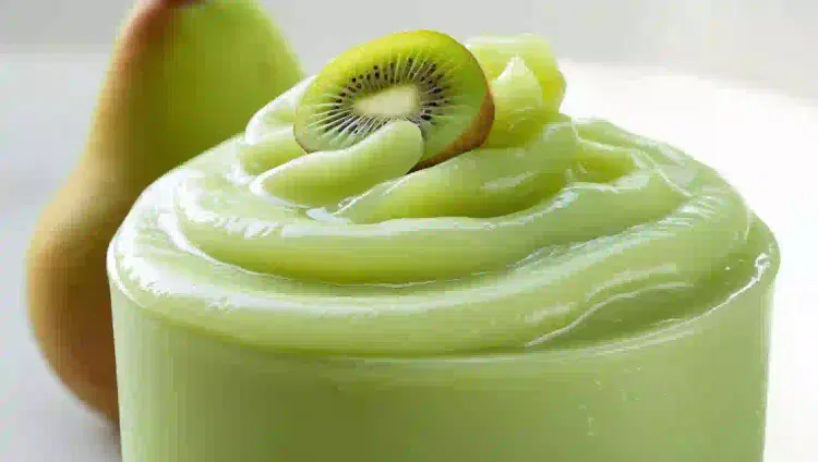 papilla de kiwi y pera