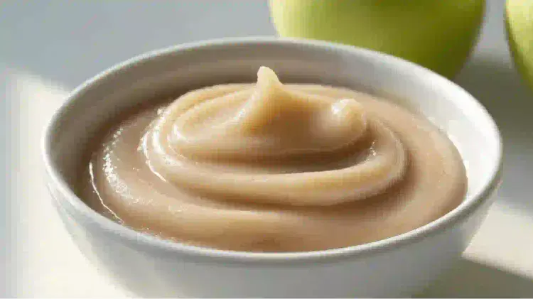 puré de manzana