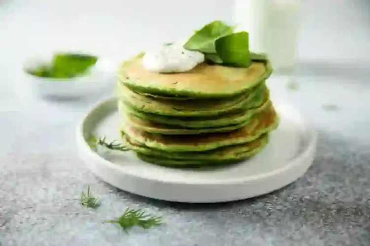tortitas de avena y espinaca