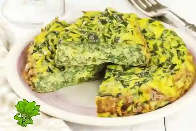 tortilla de espinaca y queso