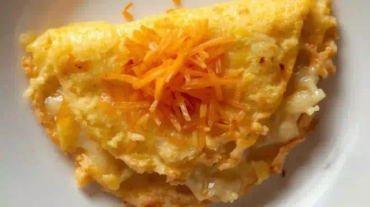 tortilla de huevos y queso